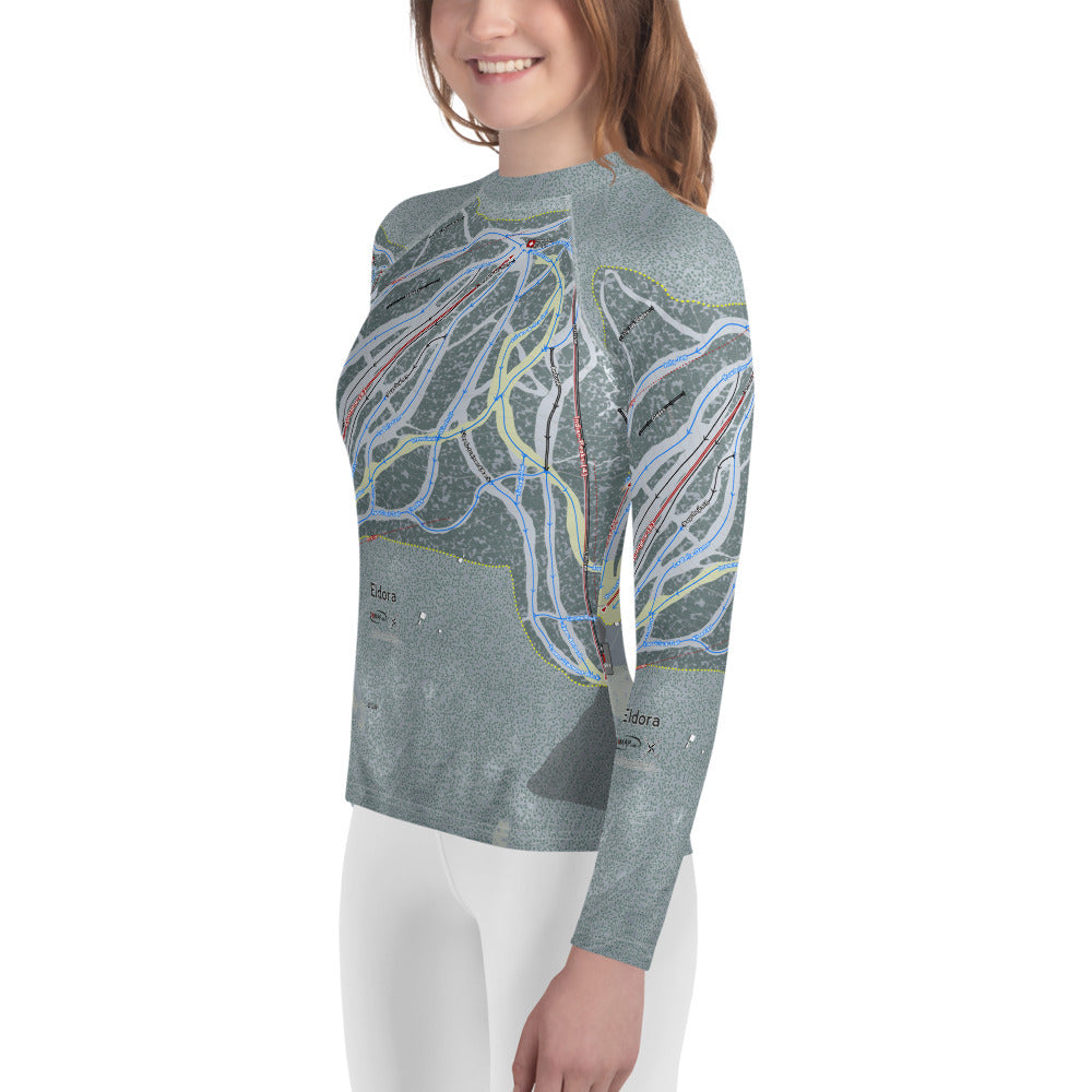 Eldora,   Colorado Ski Trail Map Youth Layers