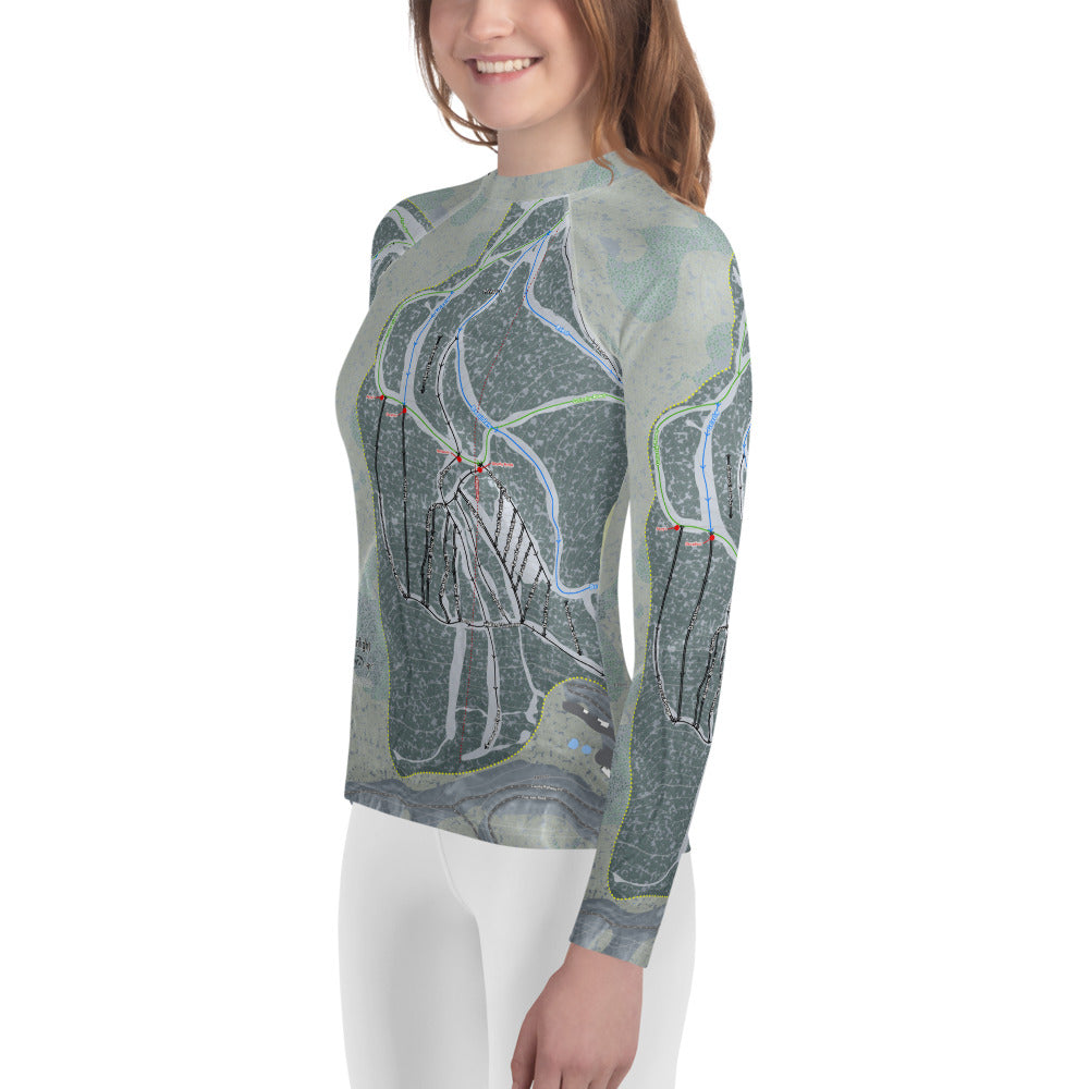 Sunlight Mountain Resort, Colorado Ski Trail Map Youth Layers