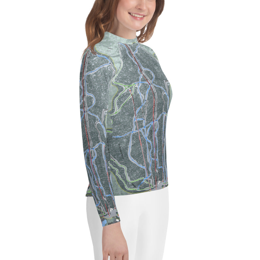 Wildcat Mountain, New Hampshire Ski Trail Map Youth Layers