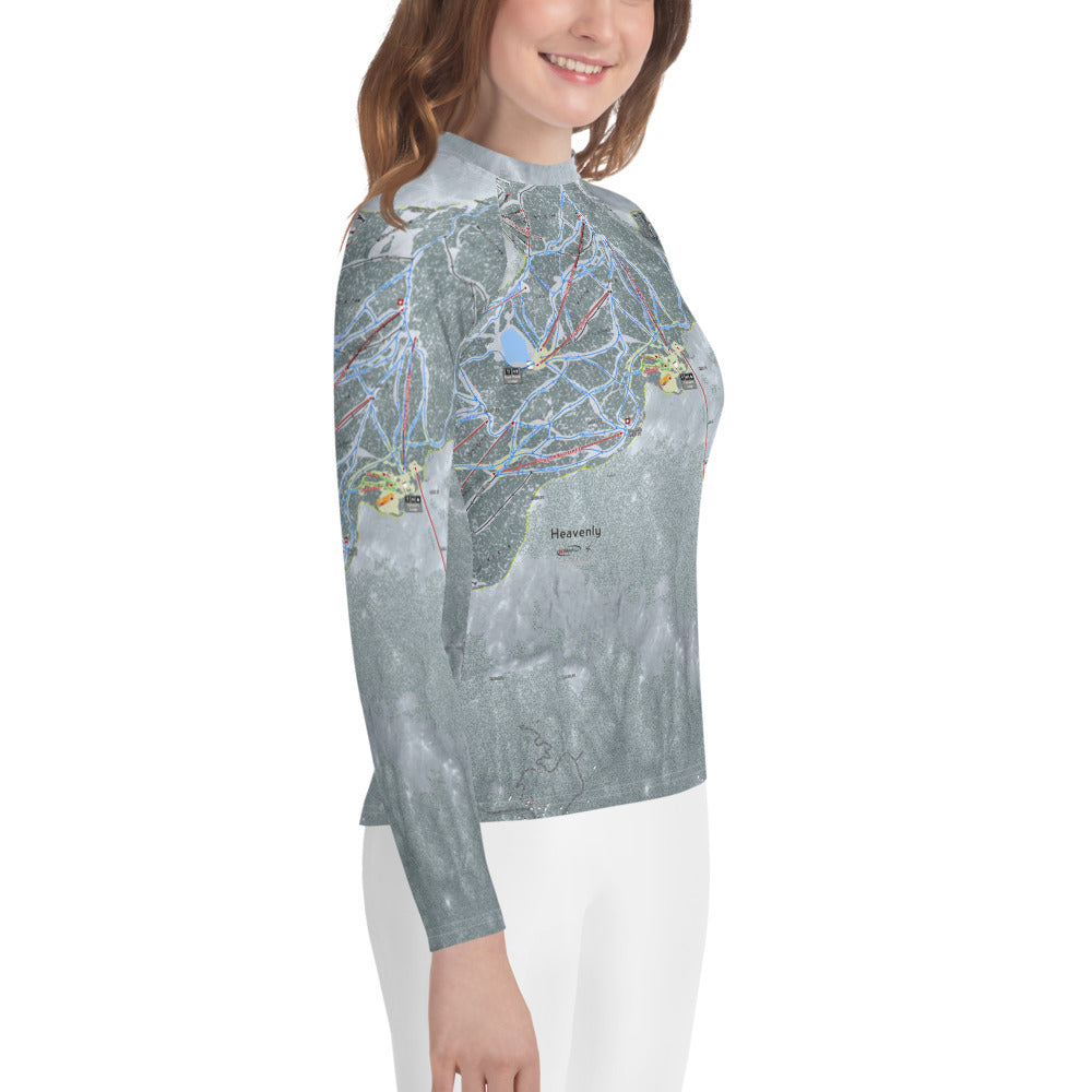 Heavenly,  Nevada Ski Trail Map Youth Layers