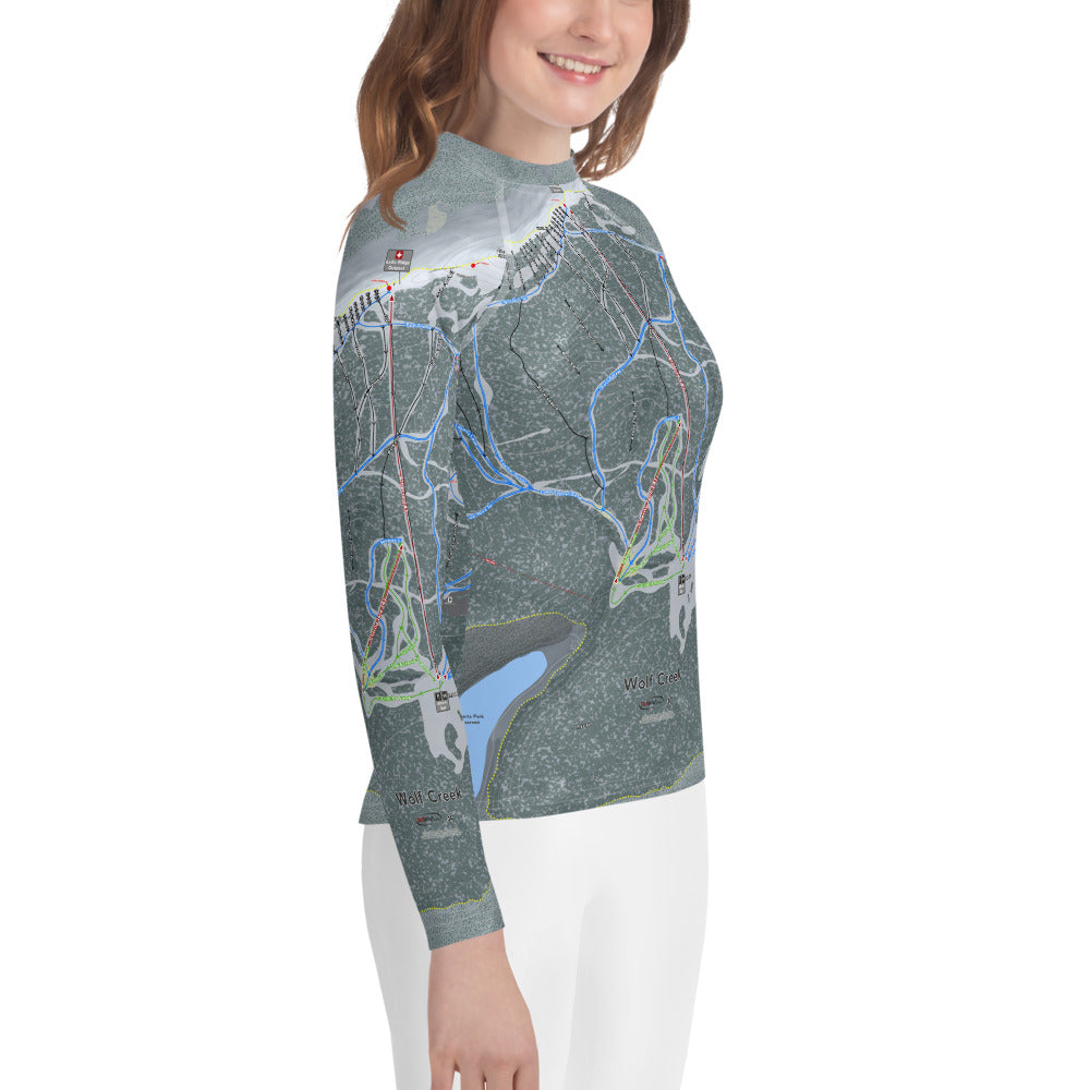 Wolf Creek, Colorado Ski Trail Map Youth Layers