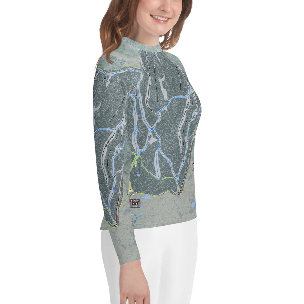 Powderhorn, Colorado Ski Trail Map Youth Layers