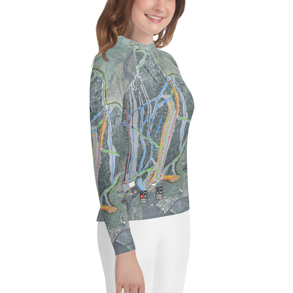 Berkshire East, Massachusetts Ski Trail Map Youth Layers