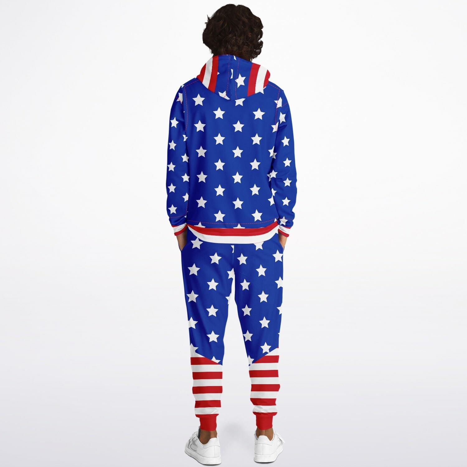 American Flag Hoodie and Jogger Set