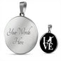 LOVE Snowboard Pendant Necklace - Powderaddicts