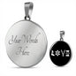 Love Ski Pendant Necklace - Powderaddicts