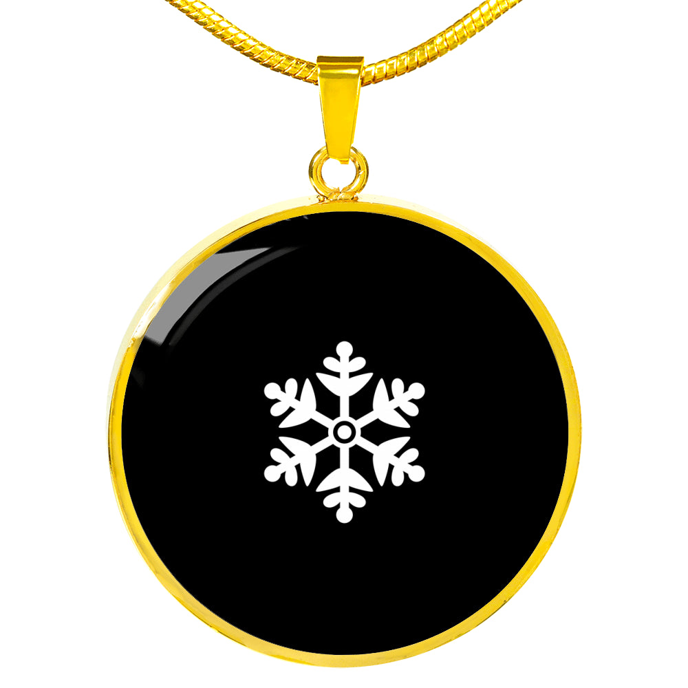 Snow Pendant Necklace - Powderaddicts
