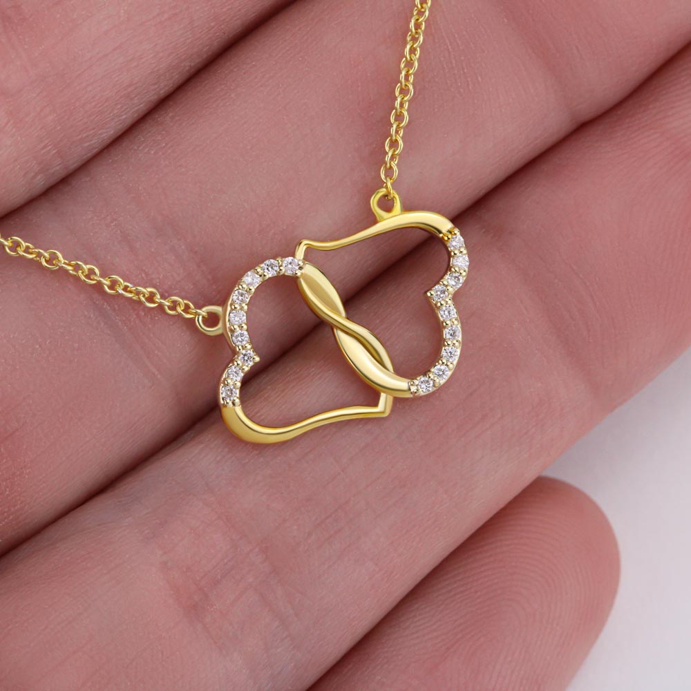 I loved you then, I love you still. Always have, Always will deluxe solid gold heart necklace - Powderaddicts
