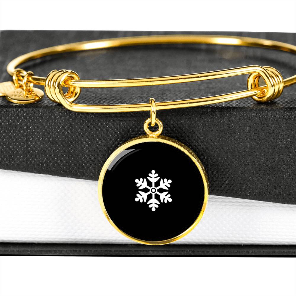 Snow Pendant Bangle - Powderaddicts
