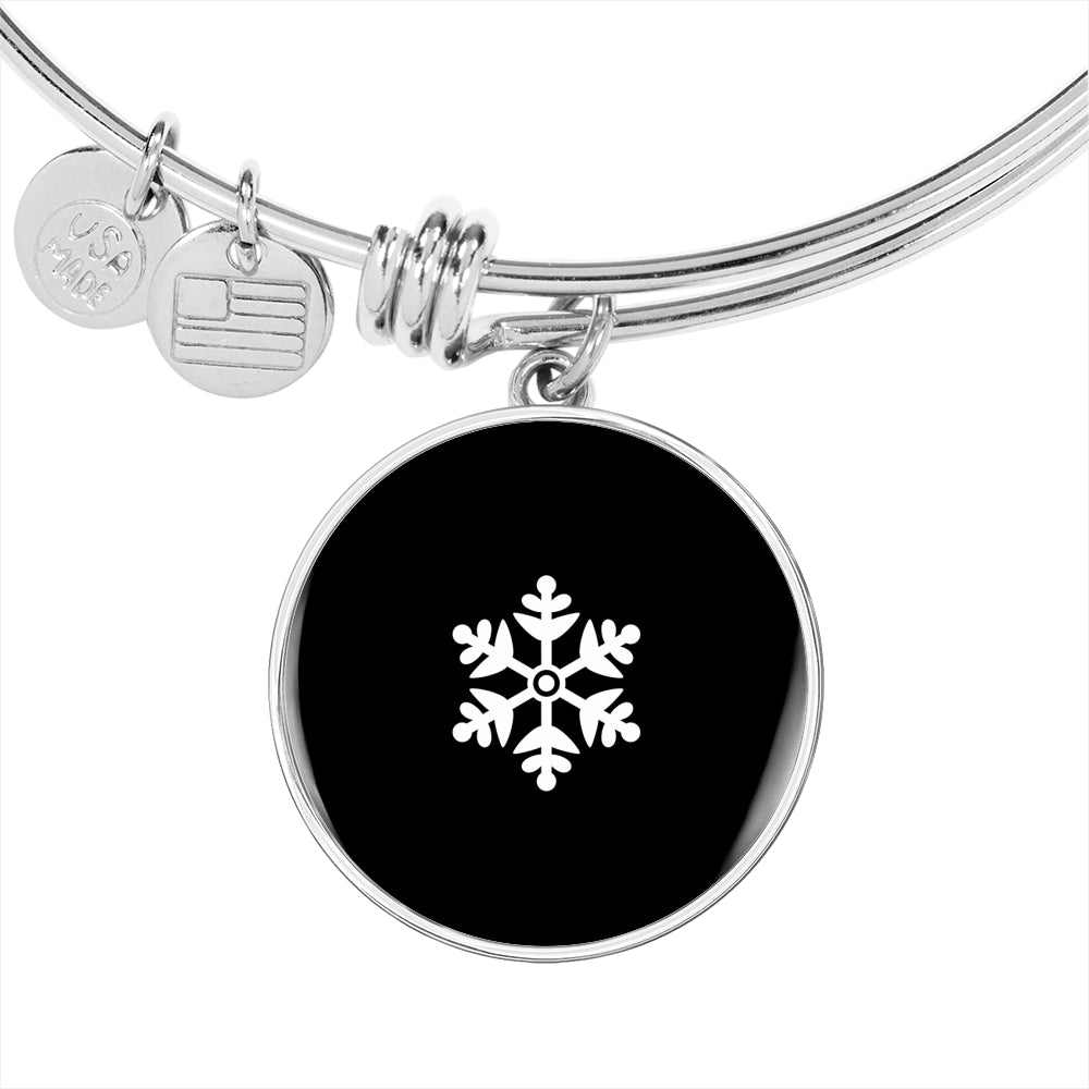 Snow Pendant Bangle - Powderaddicts