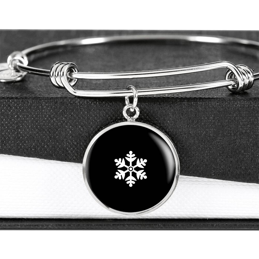 Snow Pendant Bangle - Powderaddicts