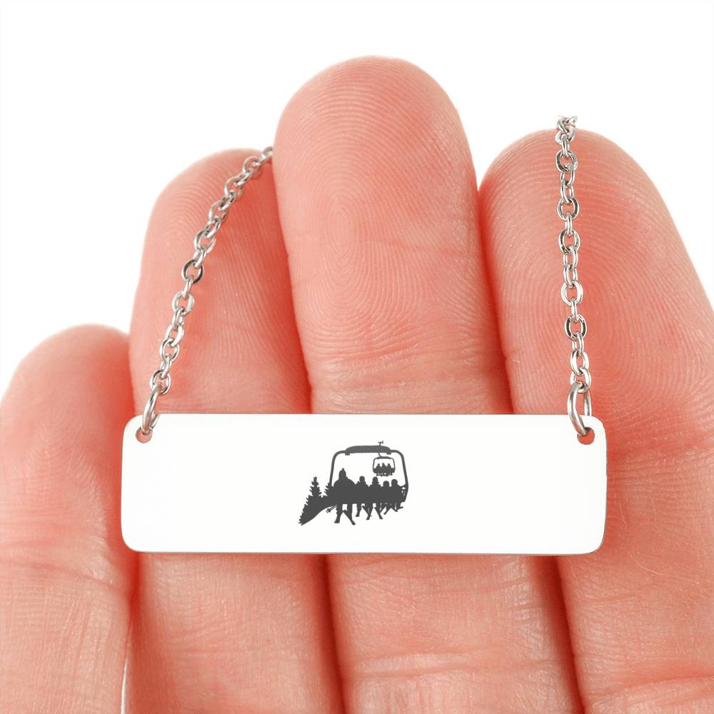 Chairlift Family Necklace - Powderaddicts