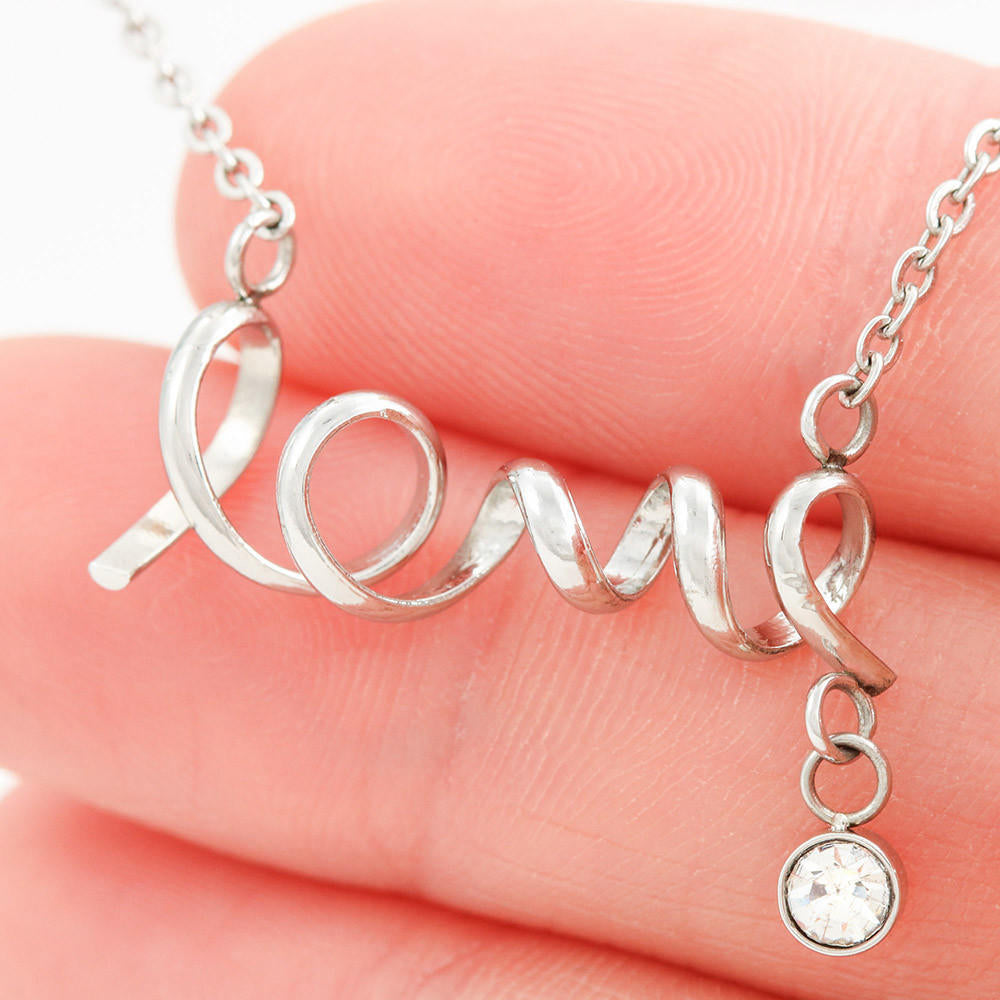 God Bless The Mountain Road - 3D Love Jewelry for Skiers and Snowboarders - Powderaddicts