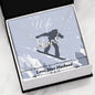 God Bless The Mountain Road - 3D Love Jewelry for Snowboarders - Powderaddicts
