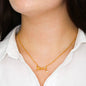 Some People Wait A Lifetime To Find Their Snowboarding Buddy, I Call Mine Mom | Scripted Love Necklace - Powderaddicts