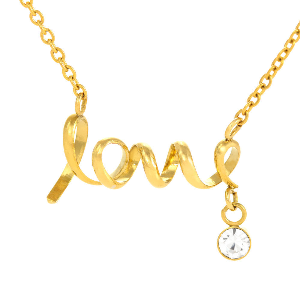 God Bless The Mountain Road - 3D Love Jewelry for Skiers and Snowboarders - Powderaddicts