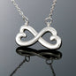 Some People Wait A Lifetime To Find Their Snowboarding Buddy, I Call Mine Mom | Infinity Heart Necklace - Powderaddicts