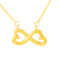 Infinity Heart Necklace for Mother's Day: When I Got Tired, You Set The Pace - Powderaddicts