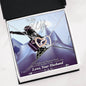 God Bless The Mountain Road That Led Me Straight To You - Interlocking Heart Necklace | Ski Jump - Powderaddicts