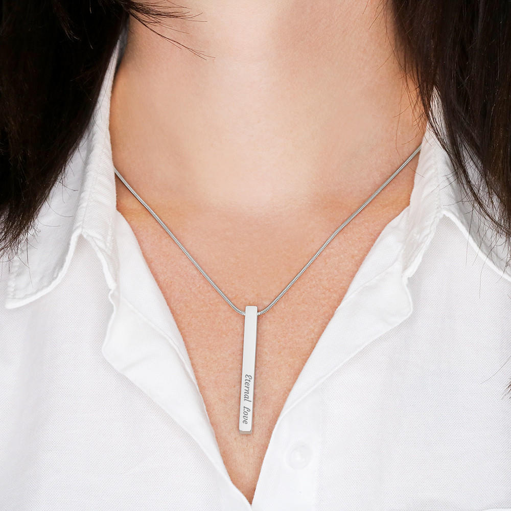PERSONALIZED Stick Pendant for Moms: I Am The Skier I Am Today Because Of You - Powderaddicts