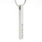 PERSONALIZED Stick Pendant for Moms: I Am The Skier I Am Today Because Of You - Powderaddicts