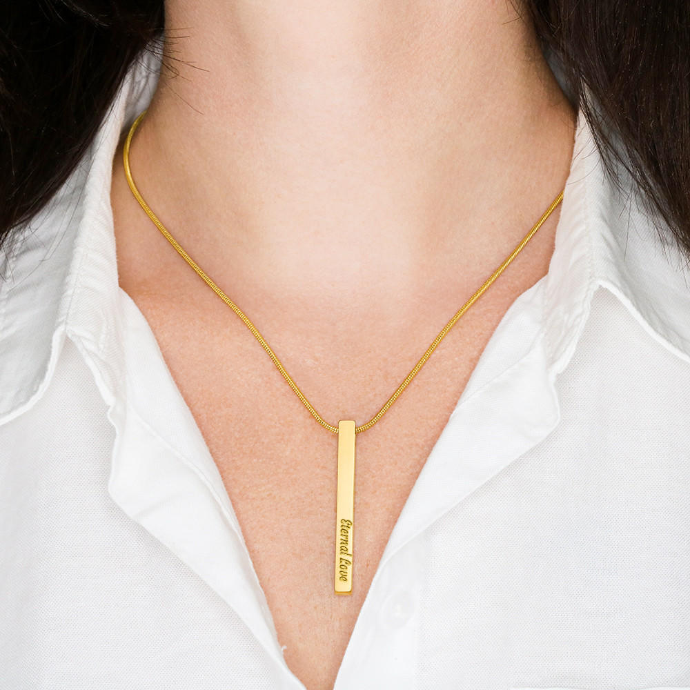 PERSONALIZED Stick Pendant for Moms: I Am The Skier I Am Today Because Of You - Powderaddicts