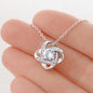 Love Knot Necklace for Moms: Behind Every Great Skier - Powderaddicts