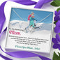 Love Knot Necklace for Moms: Behind Every Great Skier - Powderaddicts