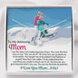 Alluring Beauty Necklace for Moms: I Am The Skier I Am Today Because Of You - Powderaddicts