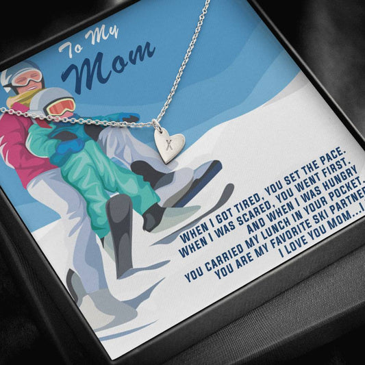 Sweetest Hearts Necklace For Mother's Day: When I Got Tired, You Set The Pace - Powderaddicts