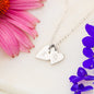 PERSONALIZED Sweetest Hearts Necklace for Moms: Behind Every Bad Ass Skier - Powderaddicts