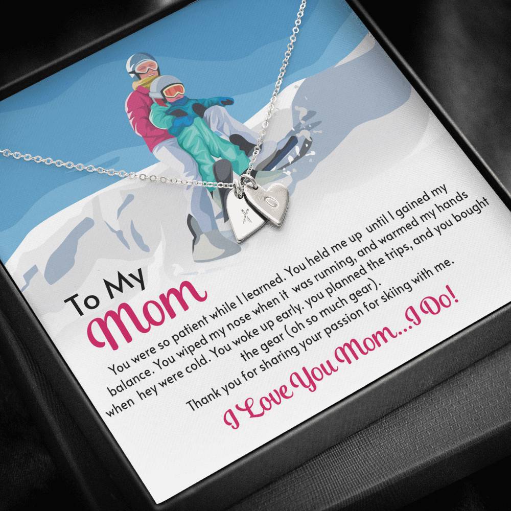 Sweetest Hearts Necklace for Moms: You Were So Patient While I Learned - Powderaddicts
