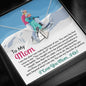 Sweetest Hearts Necklace for Moms: I Am The Skier I Am Today Because of You - Powderaddicts