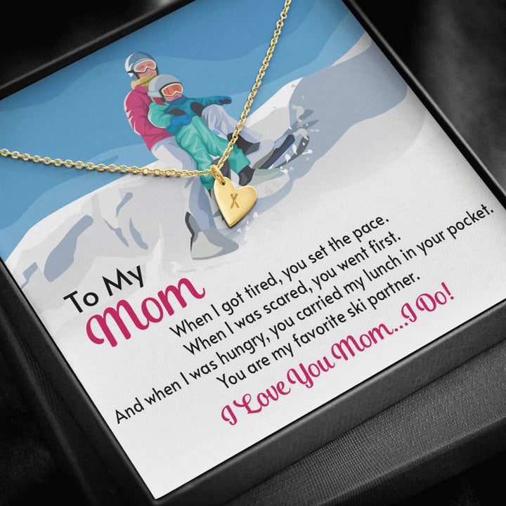 Sweetest Hearts Necklace for Moms: When I Got Tired, You Set The Pace - Powderaddicts