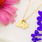 PERSONALIZED Sweetest Hearts Necklace for Moms: Behind Every Great Skier - Powderaddicts
