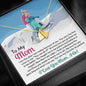 Sweetest Hearts Necklace for Moms: I Am The Skier I Am Today Because of You - Powderaddicts