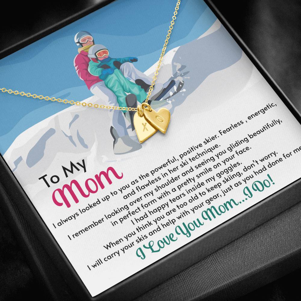 Sweetest Hearts Necklace for Moms: I Always Looked Up To You - Powderaddicts