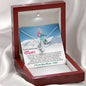 Alluring Beauty Necklace for Moms: I Am The Skier I Am Today Because Of You - Powderaddicts