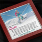 Alluring Beauty Necklace for Moms: I Am The Skier I Am Today Because Of You - Powderaddicts