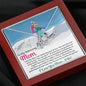Love Knot Necklace for Moms: I Am The Skier I Am Today Because Of You - Powderaddicts