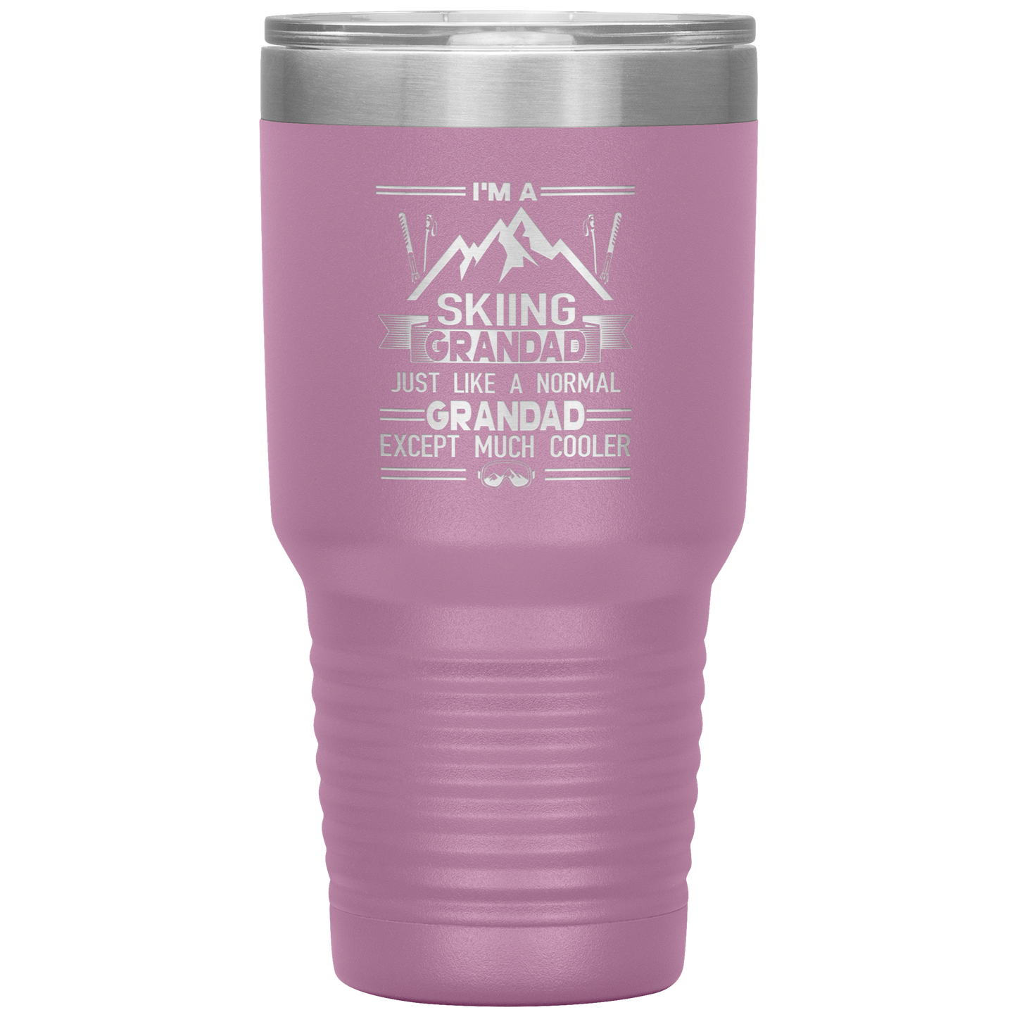 I'm A Skiing Grandad 30oz Tumbler - Powderaddicts