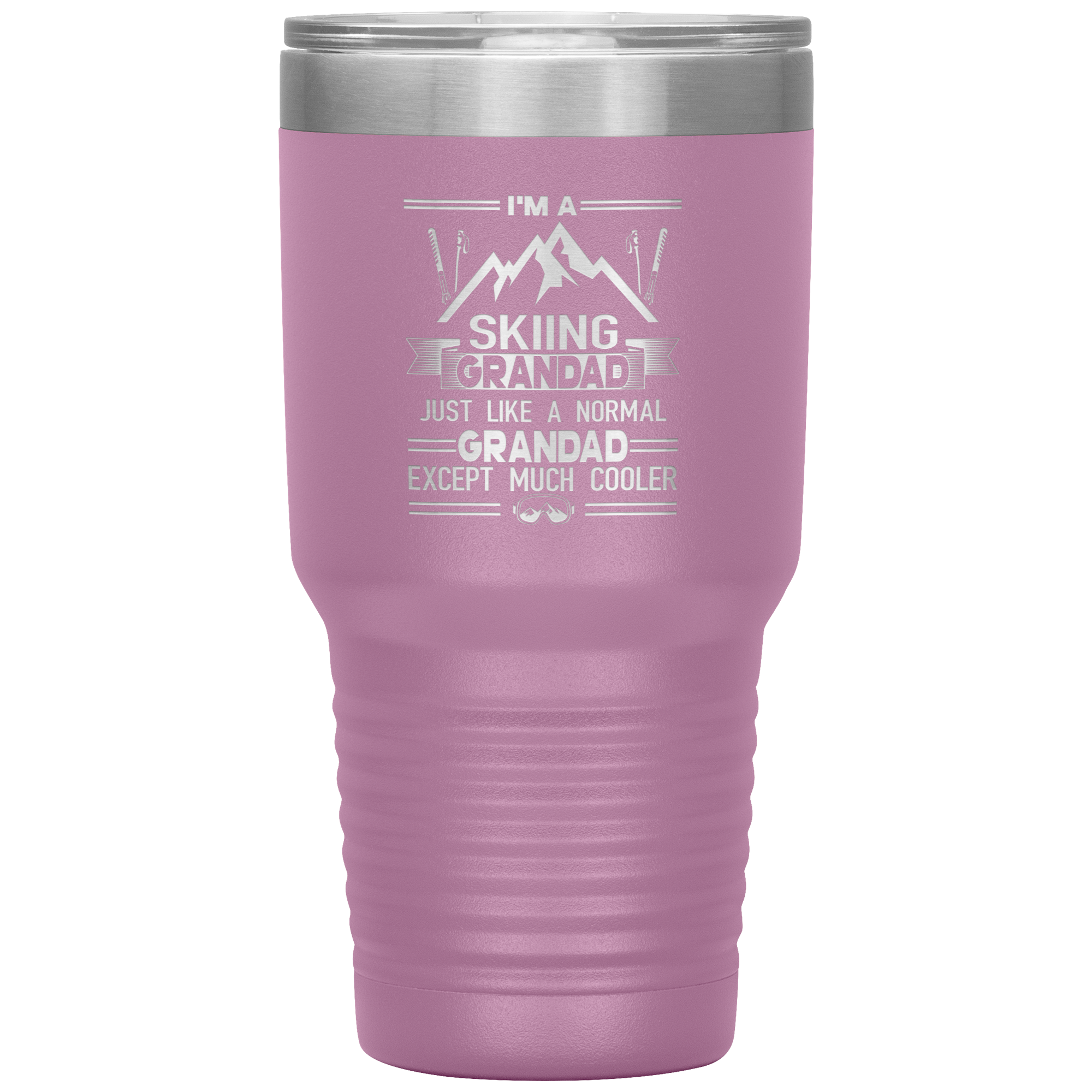 I'm A Skiing Grandad 30oz Tumbler - Powderaddicts