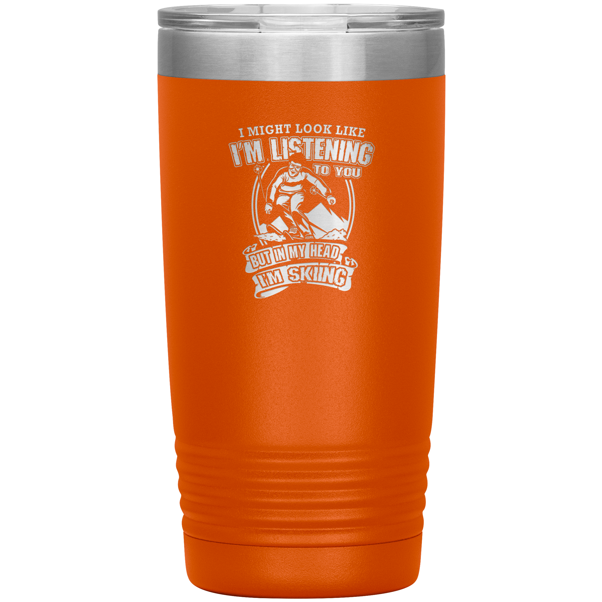 I Might Look Like I'm Listening To You 20oz Tumbler - Powderaddicts