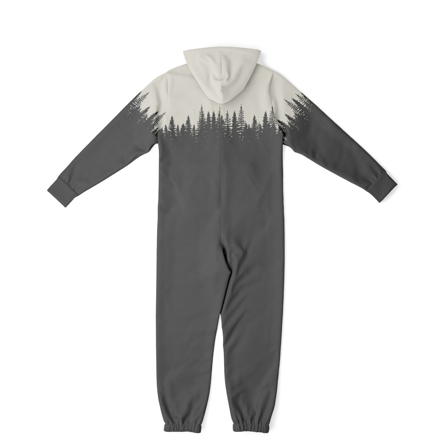 TREE OUTLINE HOODIE ADULT UNISEX JUMPSUIT