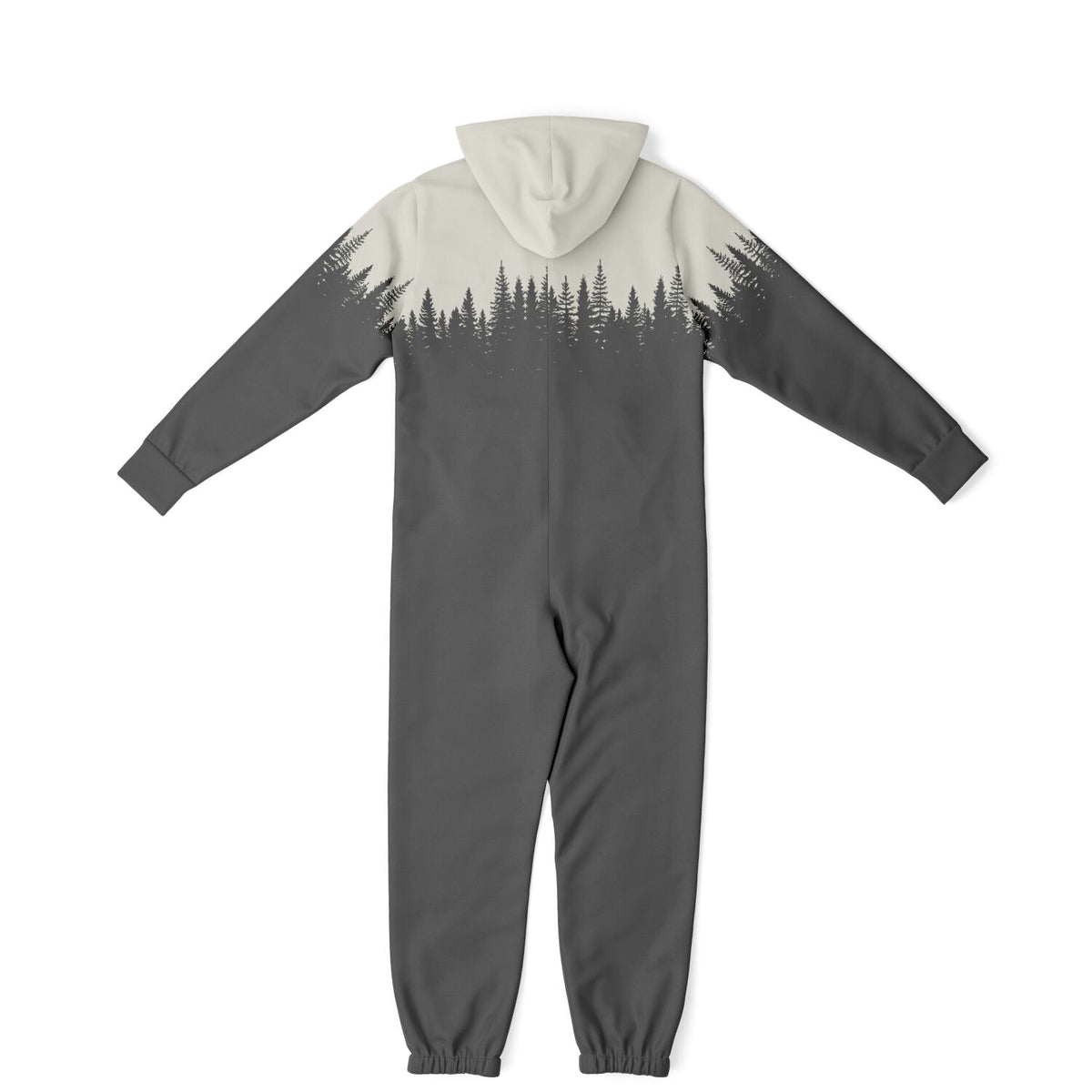 TREE OUTLINE HOODIE ADULT UNISEX JUMPSUIT