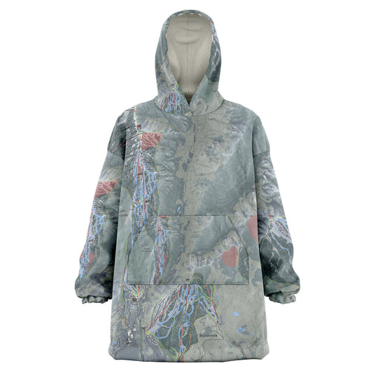 Aspen Snowmass, Colorado Ski Trail Map - Snuggie - Powderaddicts
