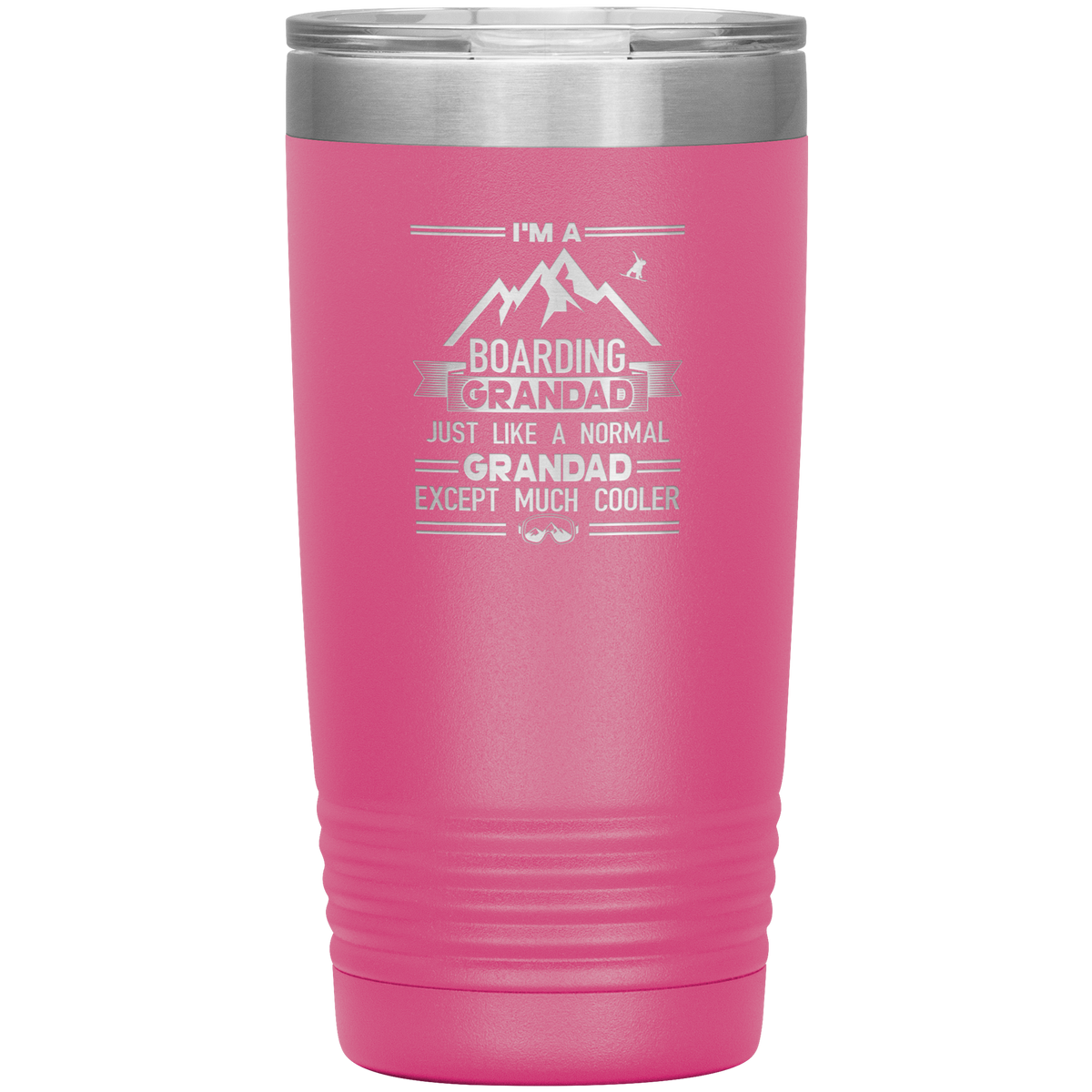 I'm A Boarding Grandad 20oz Tumbler - Powderaddicts