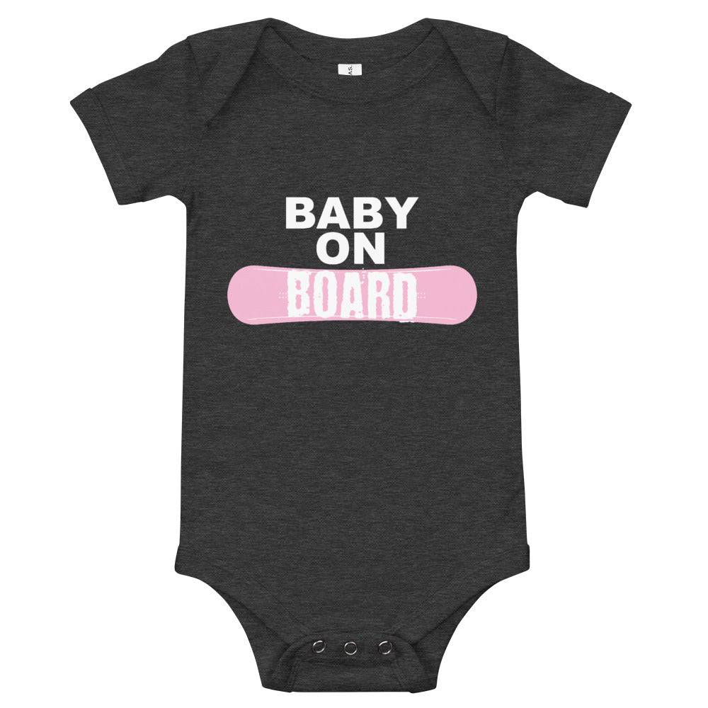 Baby On Board Bodysuit - Girls - Powderaddicts