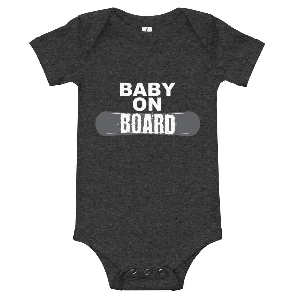 Baby On Board Gender Neutral Bodysuit - Powderaddicts