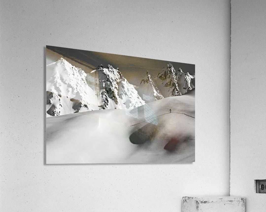 Backcountry skier skinning in the Iguana - Powderaddicts